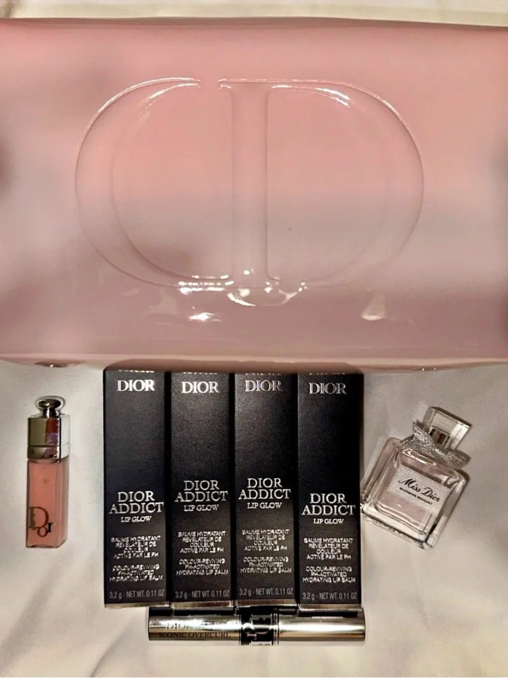 Dior Lip Glow Hydrating Balm Set — Soft Pink
